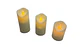 Set 3 Velas LED Diferentes Tamaños Decorativas Luz Cálida - Miniatura 3