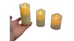 Set 3 Velas LED Diferentes Tamaños Decorativas Luz Cálida - Miniatura 5