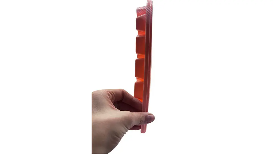 Molde de Hielo Plástico Cubos Diseño Moderno Colores Surtido 2