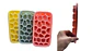 Molde de Hielo Plástico Cubos Diseño Moderno Colores Surtido - Miniatura 3