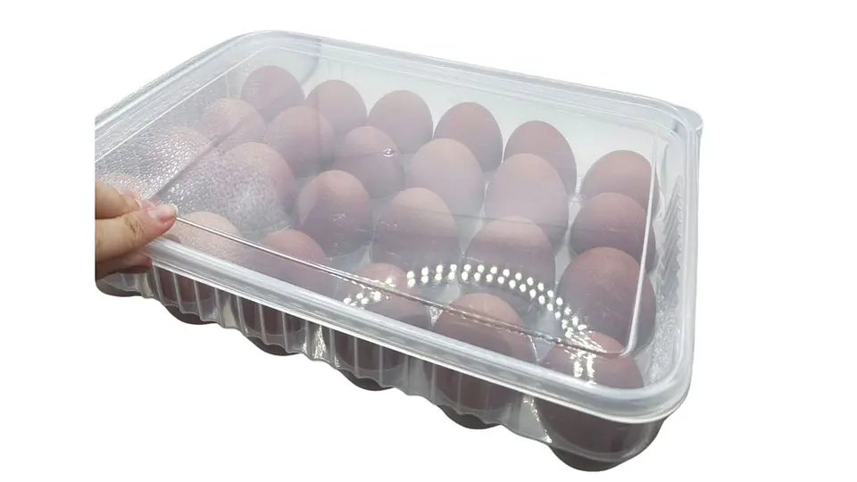 Dispensador de Huevos x24 Organizador Cocina Práctico 2