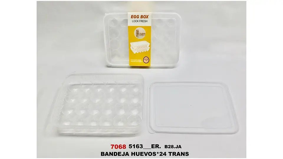 Dispensador de Huevos x24 Organizador Cocina Práctico 7