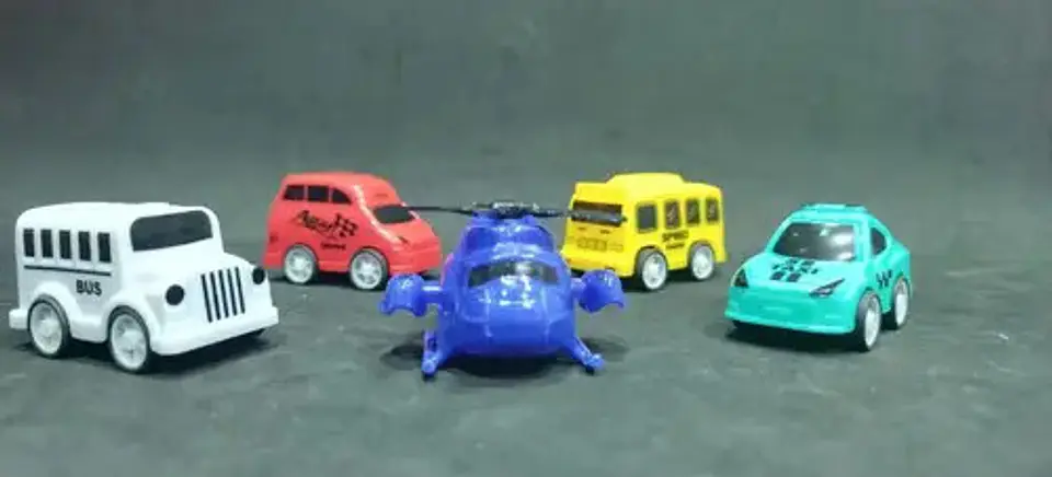 Colección Camiones Helicóptero Impulso X6 Didácticos Niños  2
