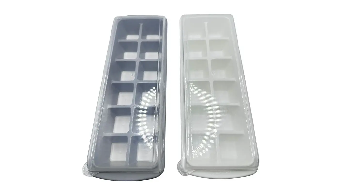 Molde de Hielo Plástico Cubos x12 Bandeja Práctica Cocina 1
