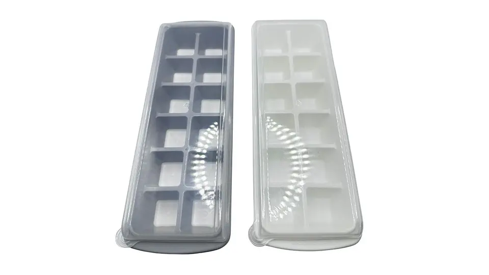 Molde de Hielo Plástico Cubos x12 Bandeja Práctica Cocina 1
