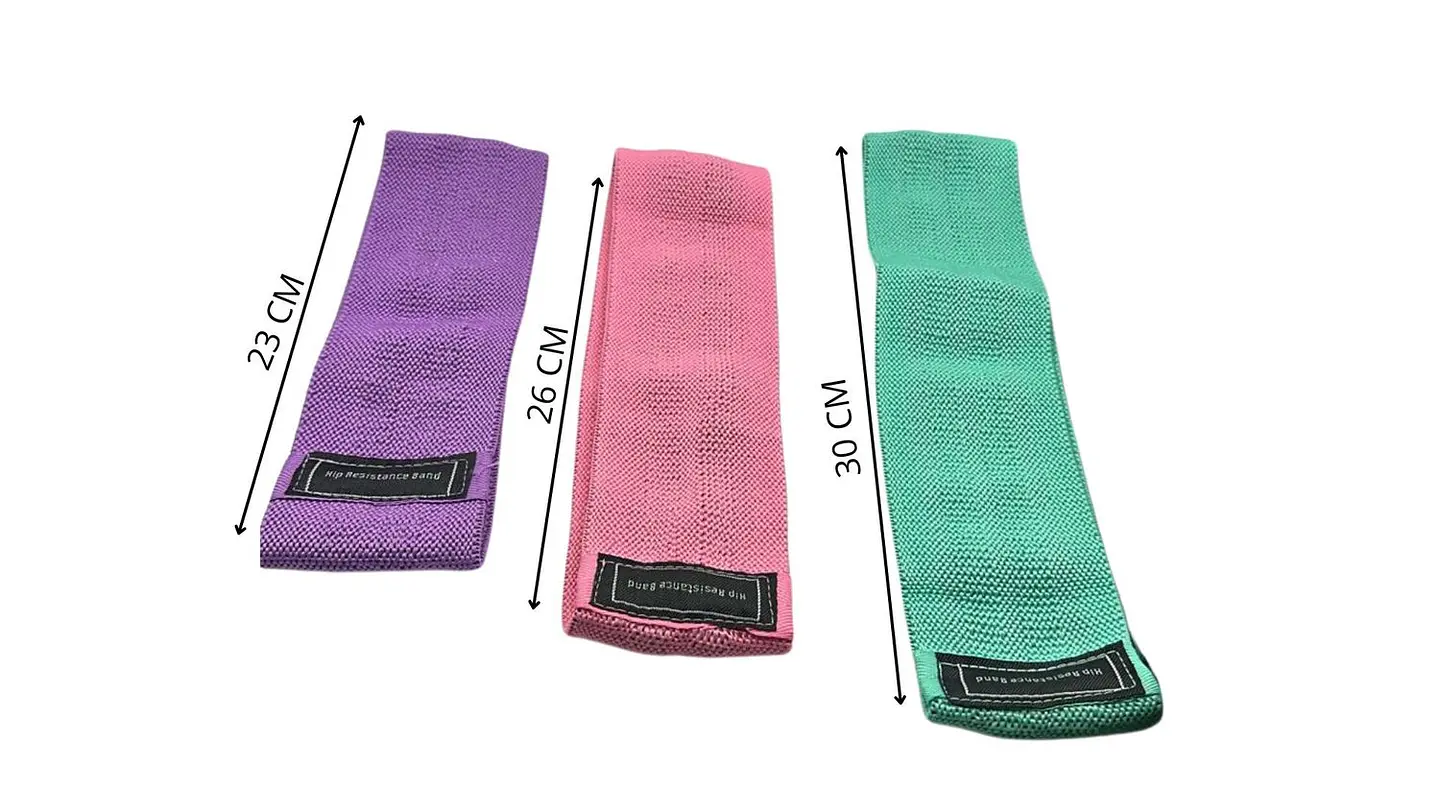 Bandas Elásticas Ejercitadoras Fitness Resistencia Entrena 7