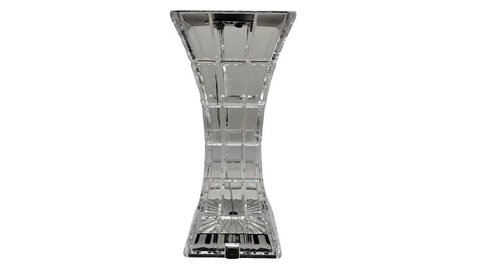 Lámpara LED Decorativa Tipo Cristal RGB Luz Ambiental Moderna 2
