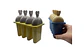 Set Moldes Helado Infantil X4 Diseño Osito En Plástico - Miniatura 4