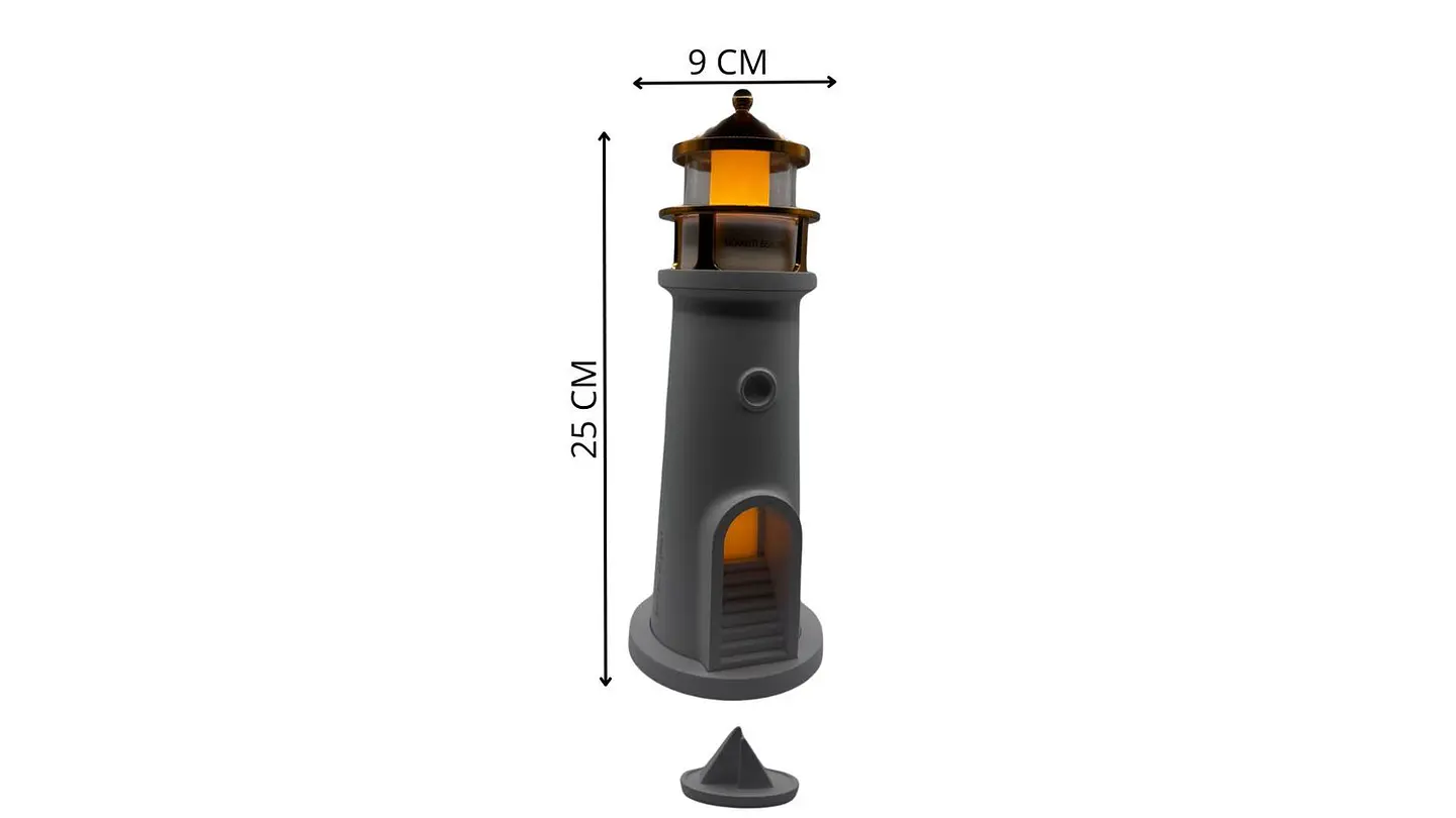 Lámpara Faro Proyector Luna Parlante LED Recargable USB 7