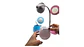 Lámpara LED USB Flexible Con Portalápices Escritorio - Miniatura 2