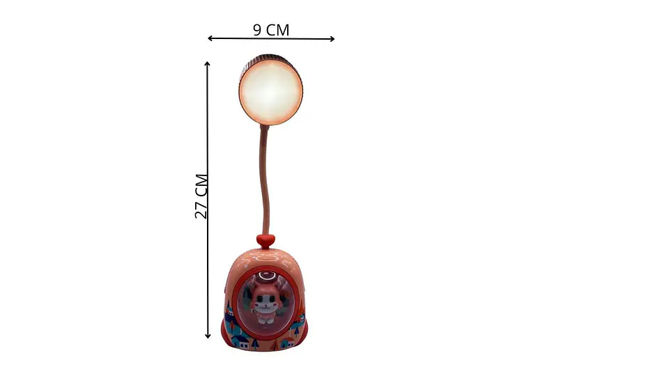 Lámpara Mascota USB Ajustable LED Infantil Recargable 6