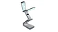 Lámpara LED Estudio Plegable Con Hora Digital USB - Miniatura 5