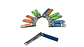 Set Cortauñas Colores Acero Inoxidable Manicure Familiar - Miniatura 1