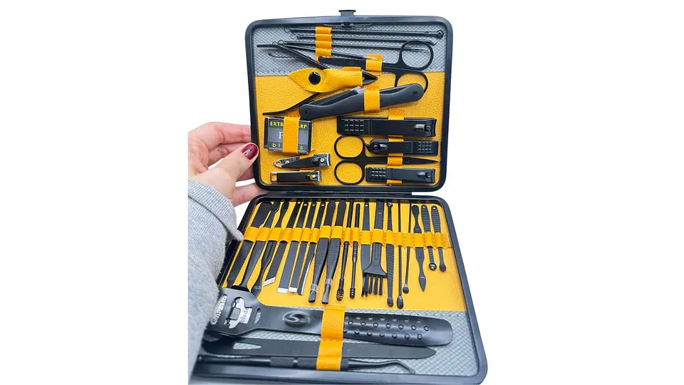 Kit Manicure Profesional 36 Piezas Estuche Premium Viaje 2