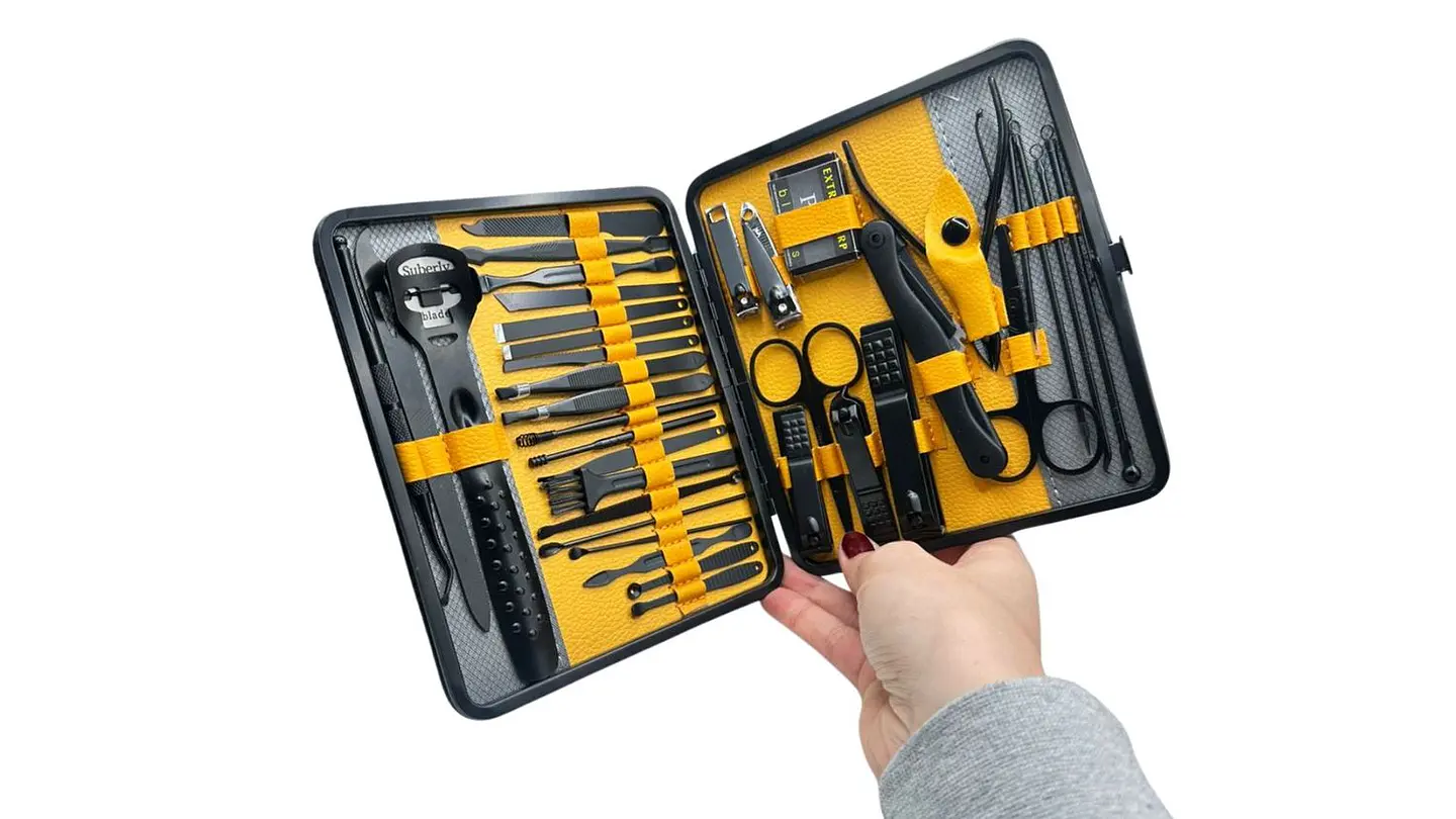 Kit Manicure Profesional 36 Piezas Estuche Premium Viaje 3