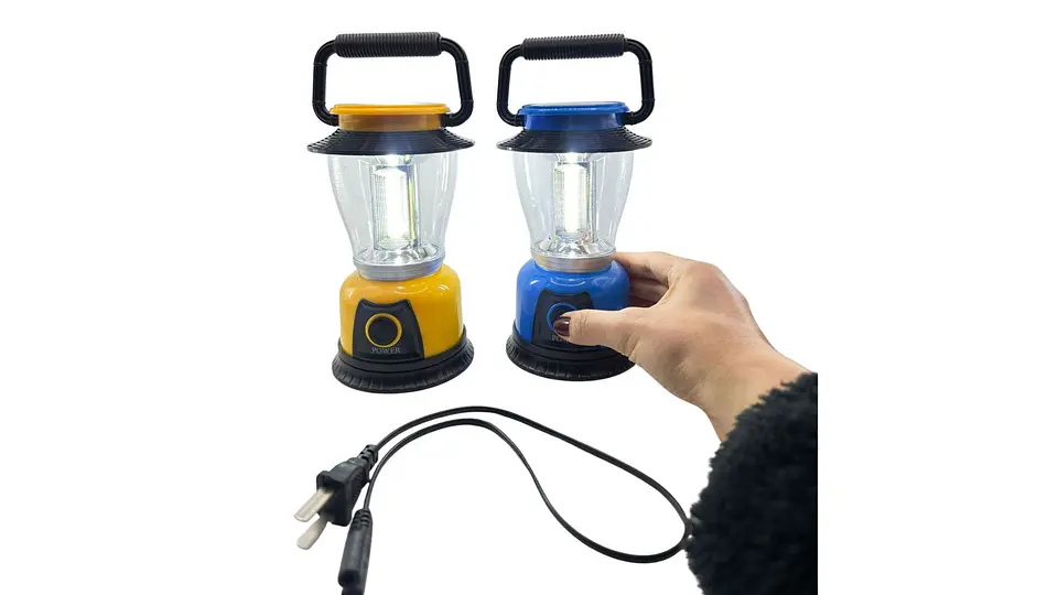 Linterna Solar Recargable USB Para Camping Y Emergencias 2
