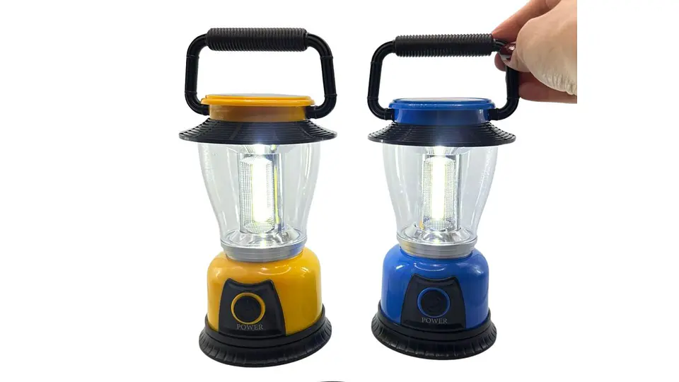 Linterna Solar Recargable USB Para Camping Y Emergencias 5