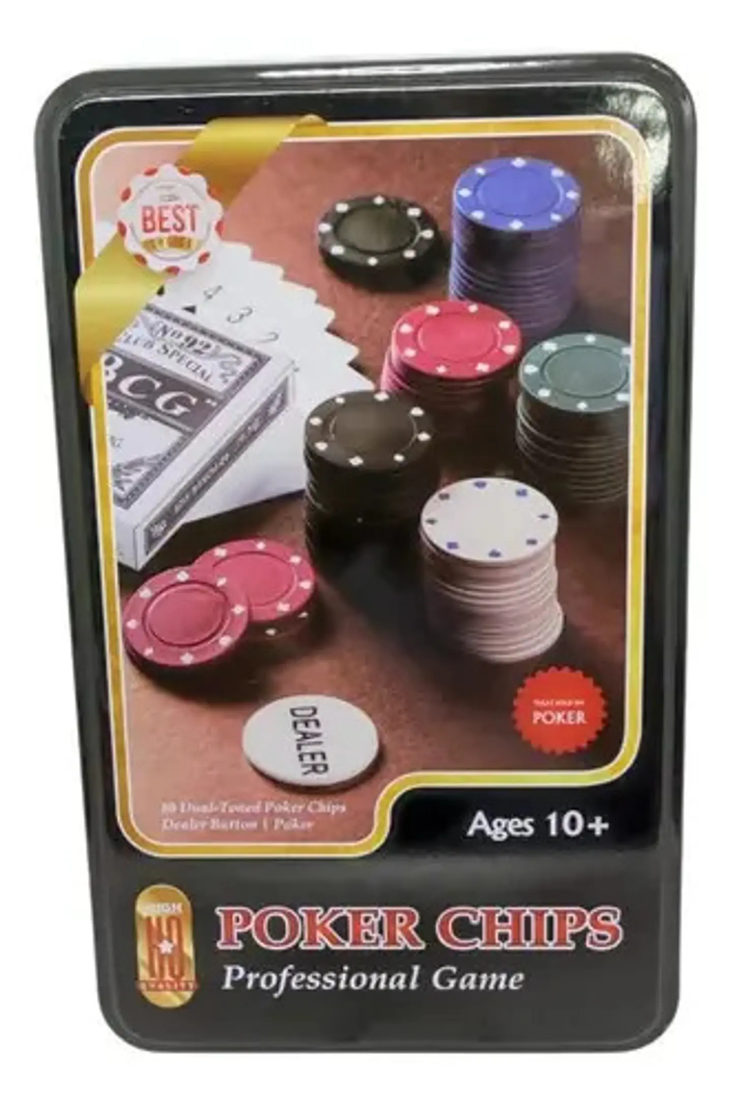 80 Fichas Cartas Poker Chips Profesional Casino Dual  2