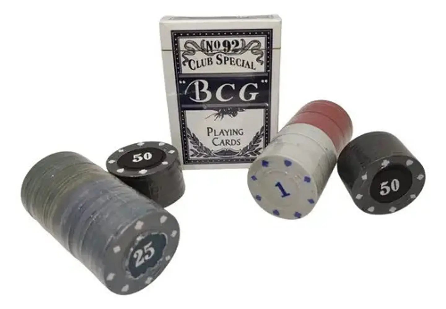 80 Fichas Cartas Poker Chips Profesional Casino Dual  3