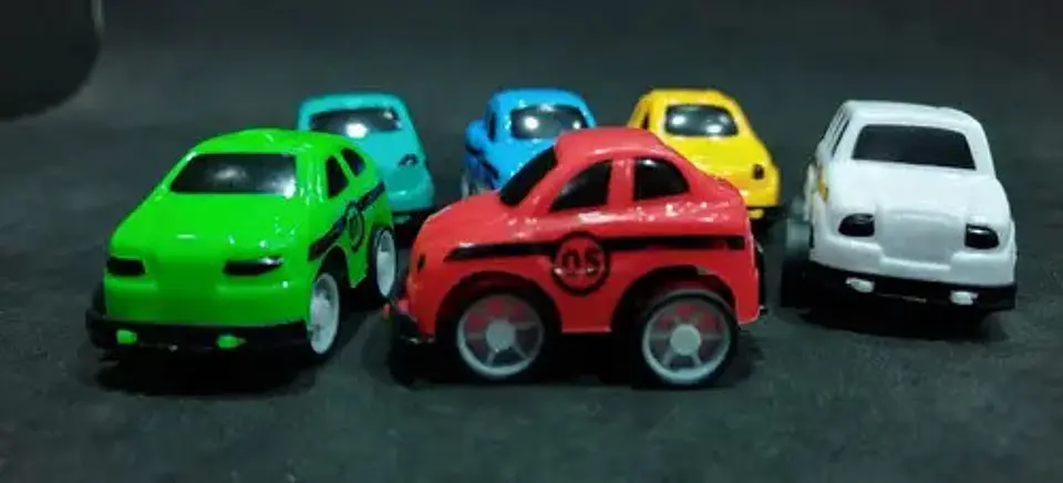 Colección De Carros De Impulso X6 Didácticos Regalo Niños  5