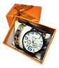 Reloj De Pulso Para Hombre + Pulsera Estuche Regalo Estilo - Miniatura 1