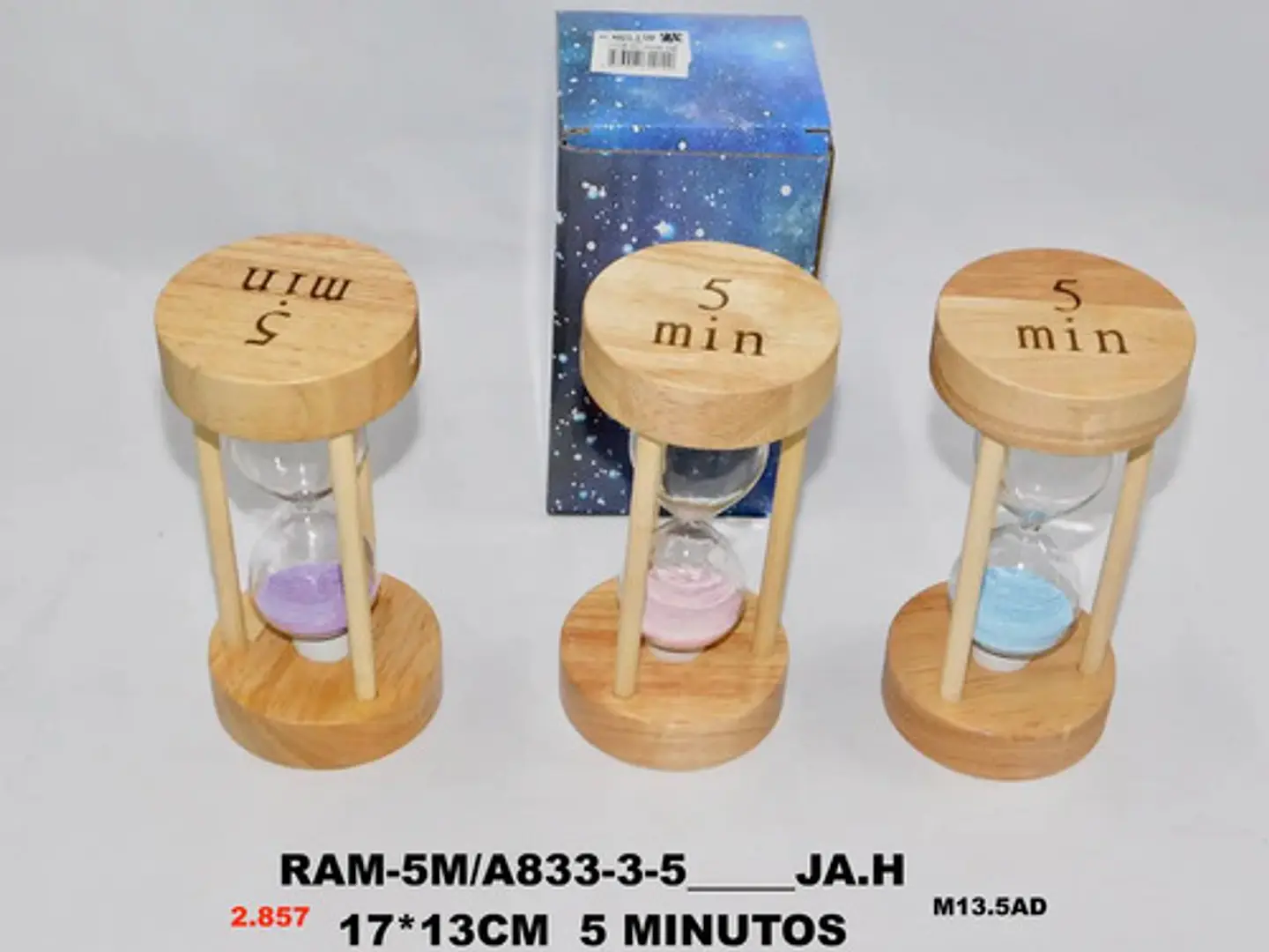 Reloj Arena Minutos Adorno  Temporizador 6973-5 3