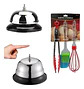 Campana Timbre Recepción Y Palillos X6 Decoración Cocina  - Miniatura 1