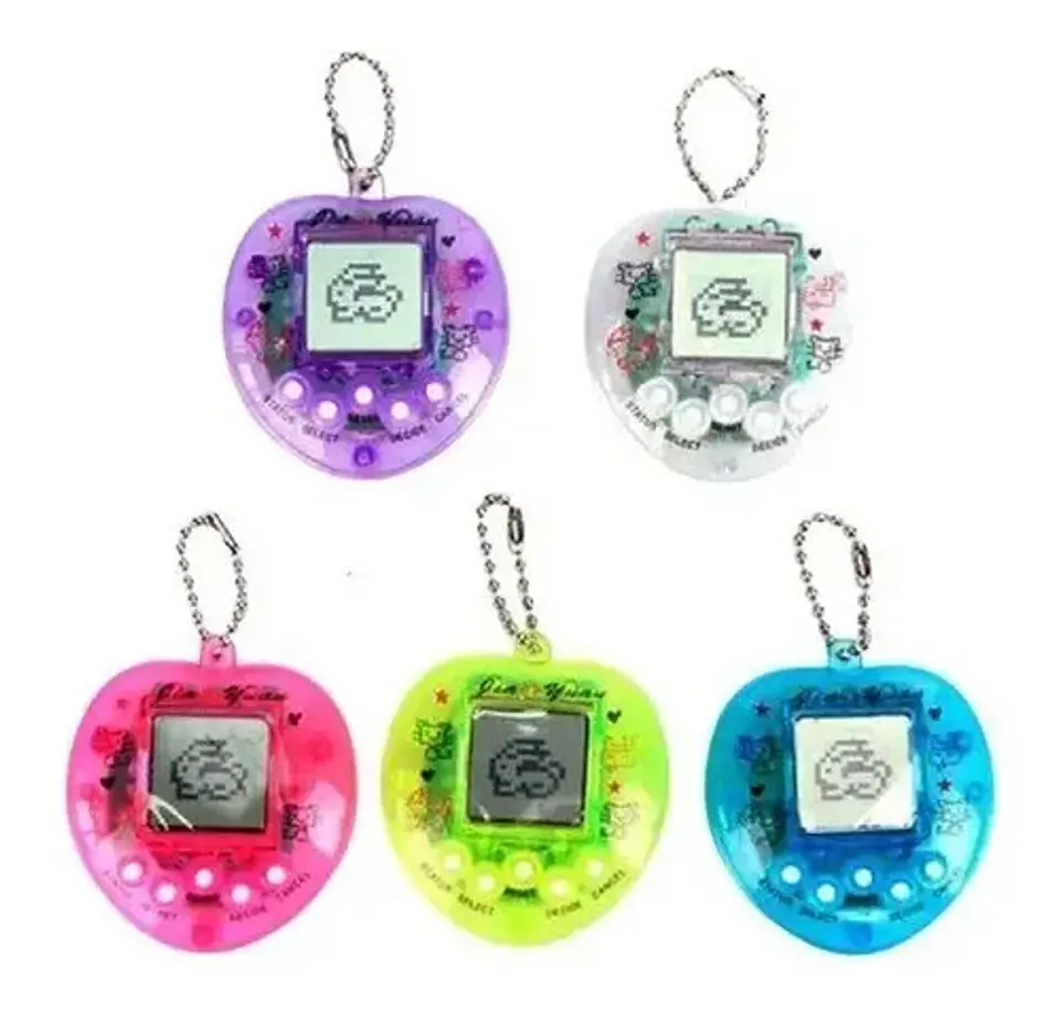 Tamagotchi 168  Mascotas Virtual 5cm En 1 Juguete Tama Niños 3