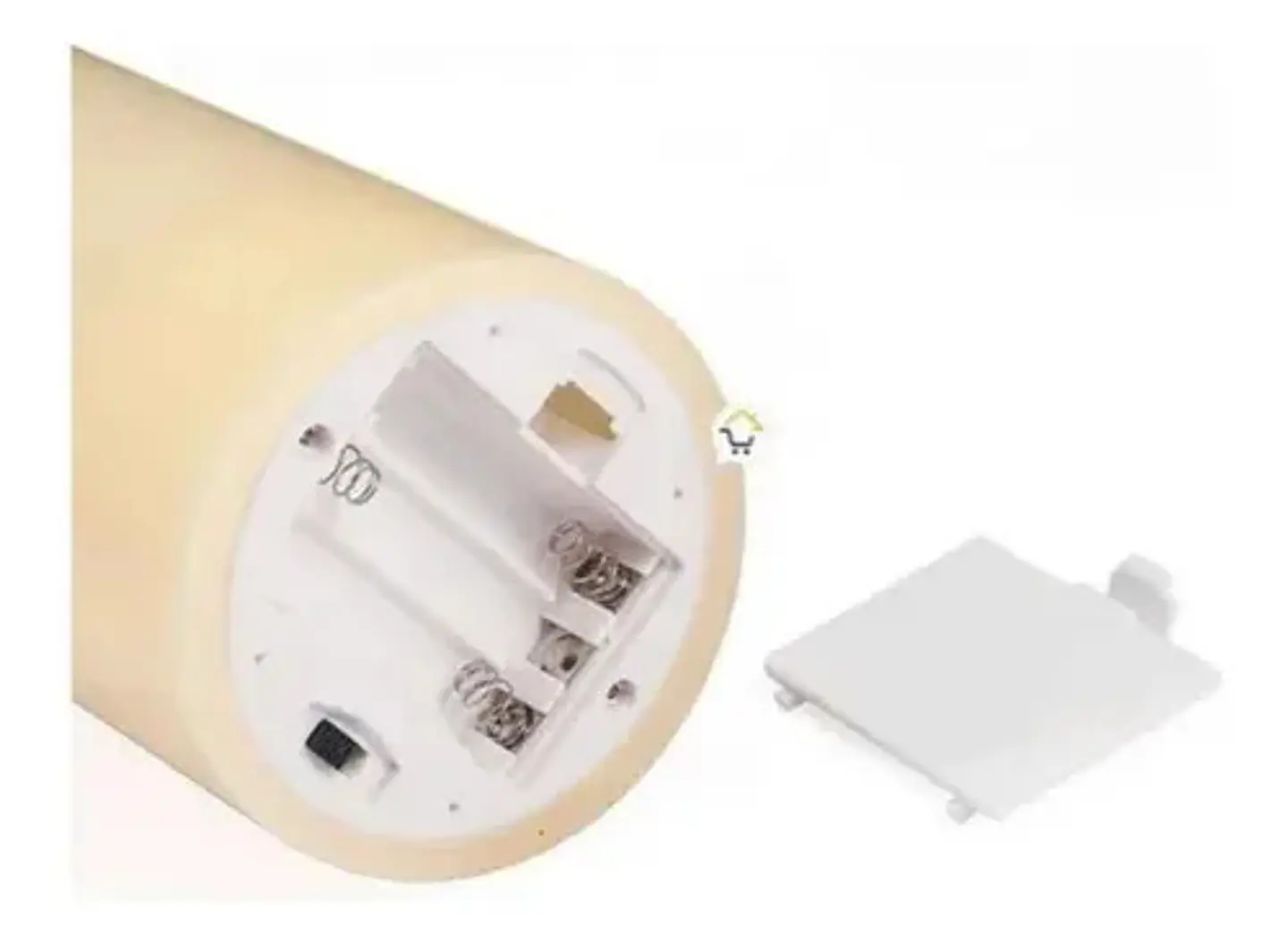 Vela Veladora Led Luz Decoración Velas Choreadas 17.5 Cm  3