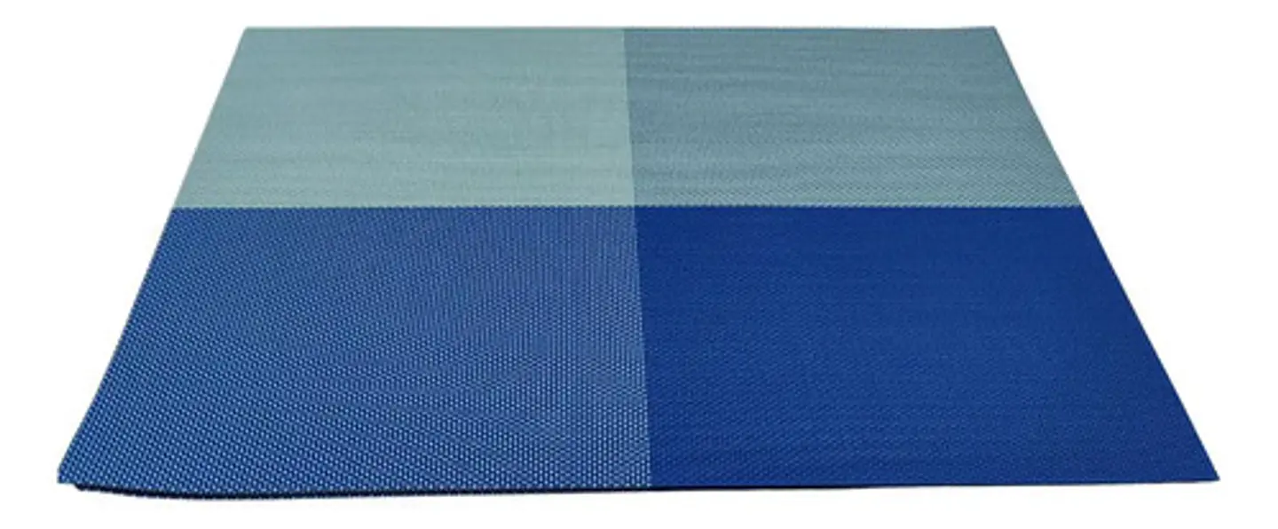 Individuales Para Comedor Juego De Mesa X6 Azul 3