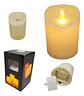 Velas Virgen Y Jesús Vela Eléctrica Led Luz Decoración Cm20 - Miniatura 1