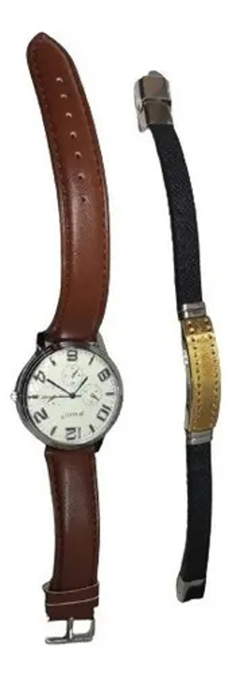 Reloj De Pulso Para Hombre + Pulsera Estuche Regalo Joven  4