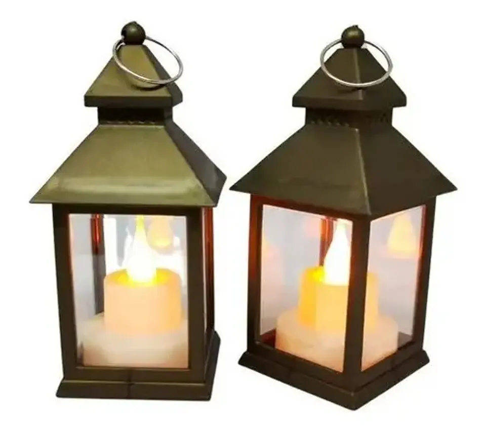 Vela  Farol Decorativo X 1und Decorativo Luz Led Interiores 2