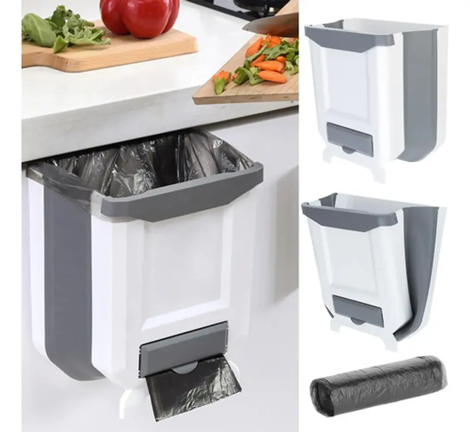 Caneca Basurero Plegable  2