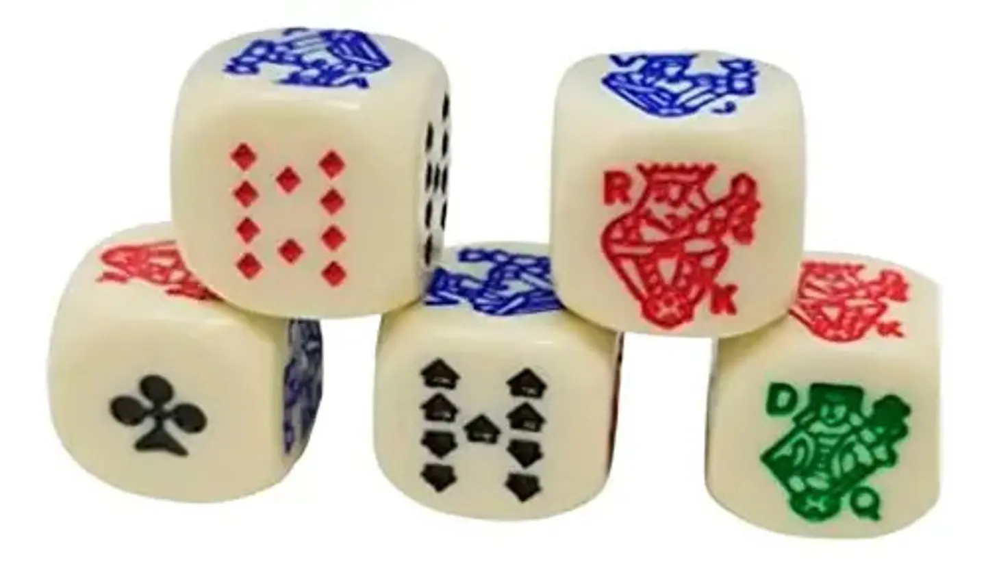 Dados Cachos Poker 16mm Juego *5und Casino 2