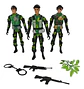 Soldados Militares Juguete Figuras Acción Juego Niños Soldad - Miniatura 2