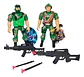 Soldados Militares Juguete Figuras Acción Juego Niños Soldad - Miniatura 3