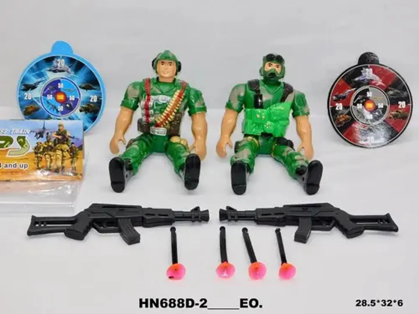 Soldados Militares Juguete Figuras Acción Juego Niños Soldad 4
