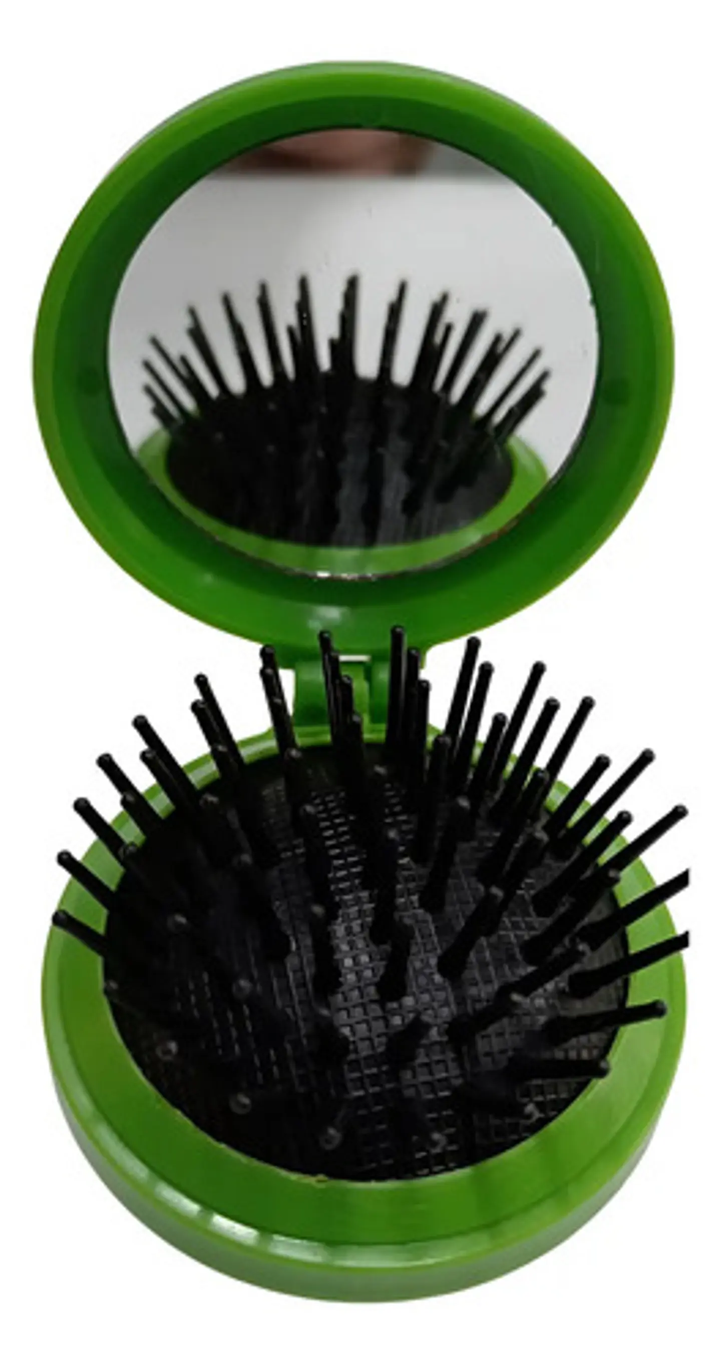 Peine Cepillo Con Espejo Belleza Portátil Travel 10