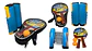 Ping Pong Raquetas Malla Adaptable + Raquetas Red Juguete  - Miniatura 1