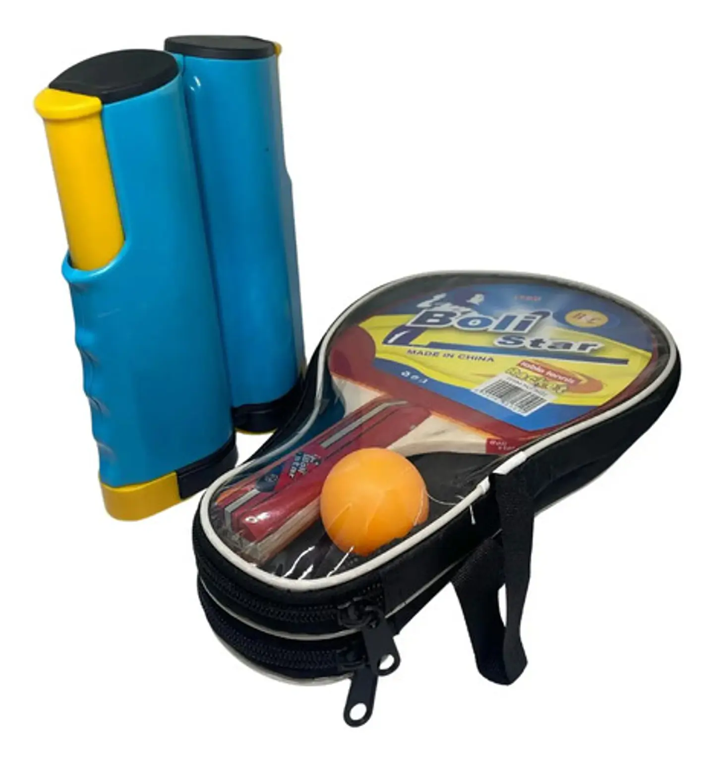 Ping Pong Raquetas Malla Adaptable + Raquetas Red Juguete  2