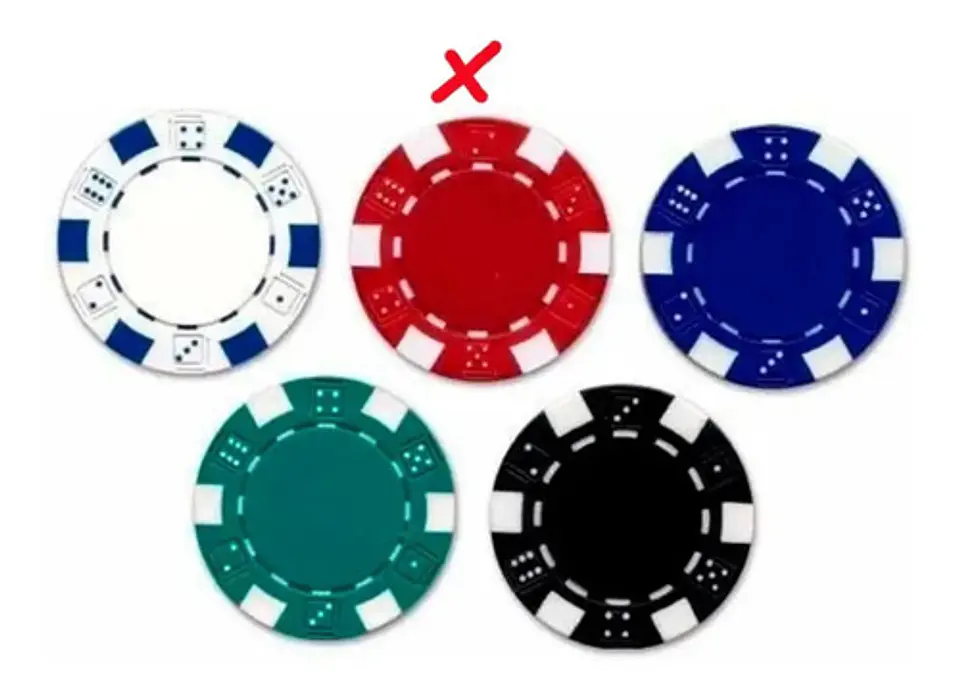 Paquete 5 Juegos Fichas Poker Casino Profesionales, 5