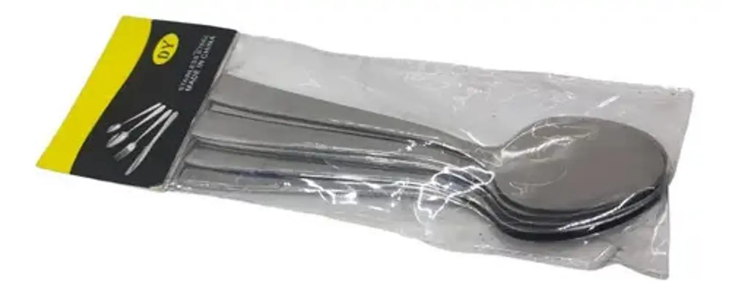 Cucharas Dulceras X6und Acero Inoxidable Utensilios Cocina  2