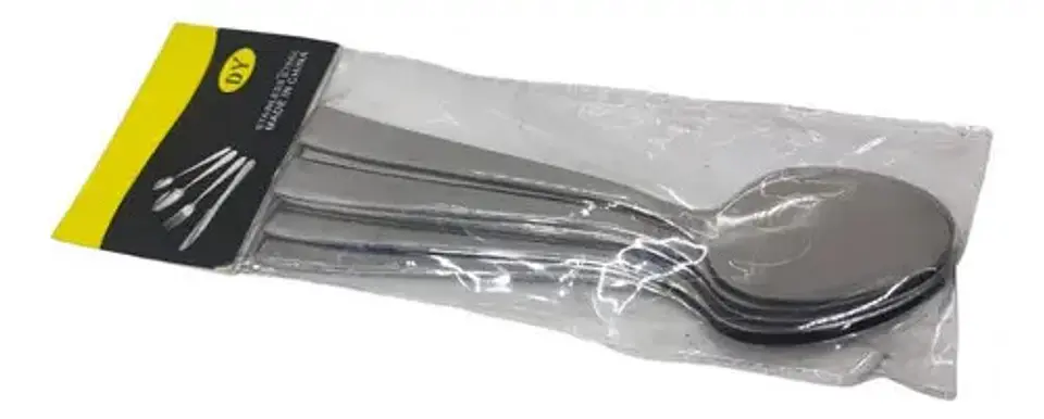 Cucharas Dulceras X6und Acero Inoxidable Utensilios Cocina  2
