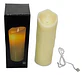 Velón Vela 22cm Parafina Chorreada Cable Usb Luz Led Pabilo  - Miniatura 3