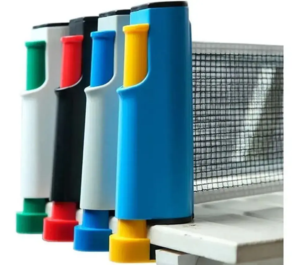 Kit Malla Adaptable + Ping Pong Raquetas Deporte Raqueta Red 6