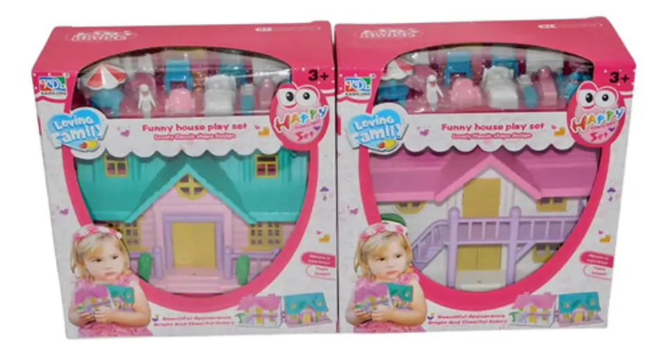 Set Casa De Muñecas Con Accesorios Regalo Niñas 3