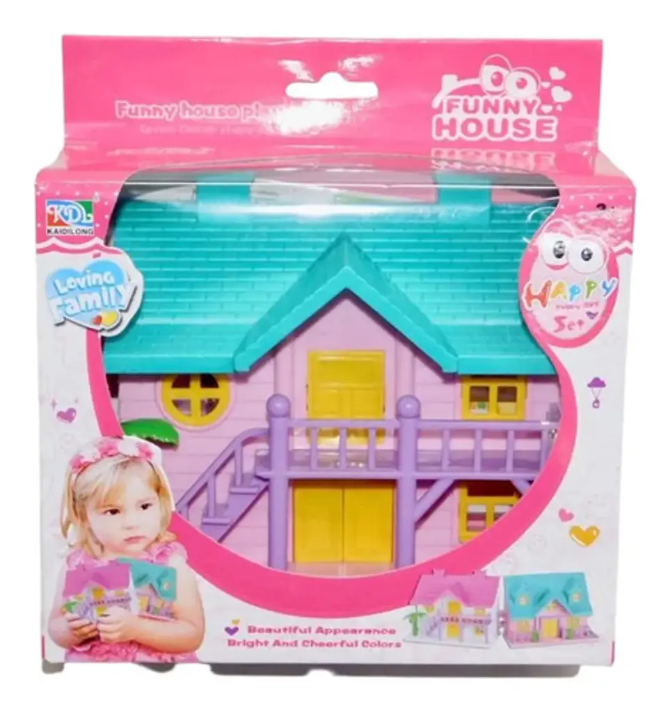 Set Casa De Muñecas Con Accesorios Regalo Niñas 5