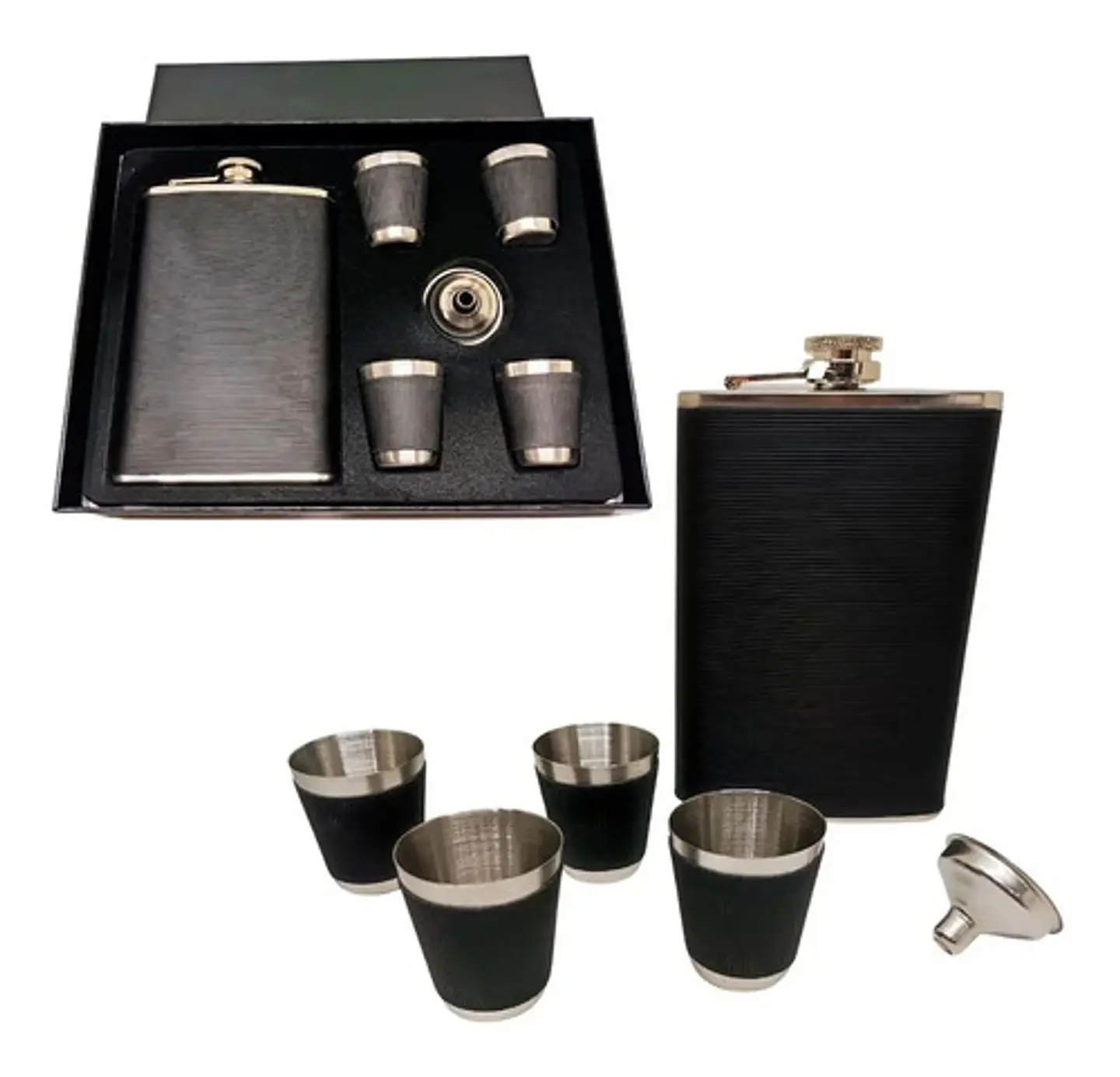 Wiskera Personal Licorera 9oz 4 Copas  Cocina Chef Vino Bar  1