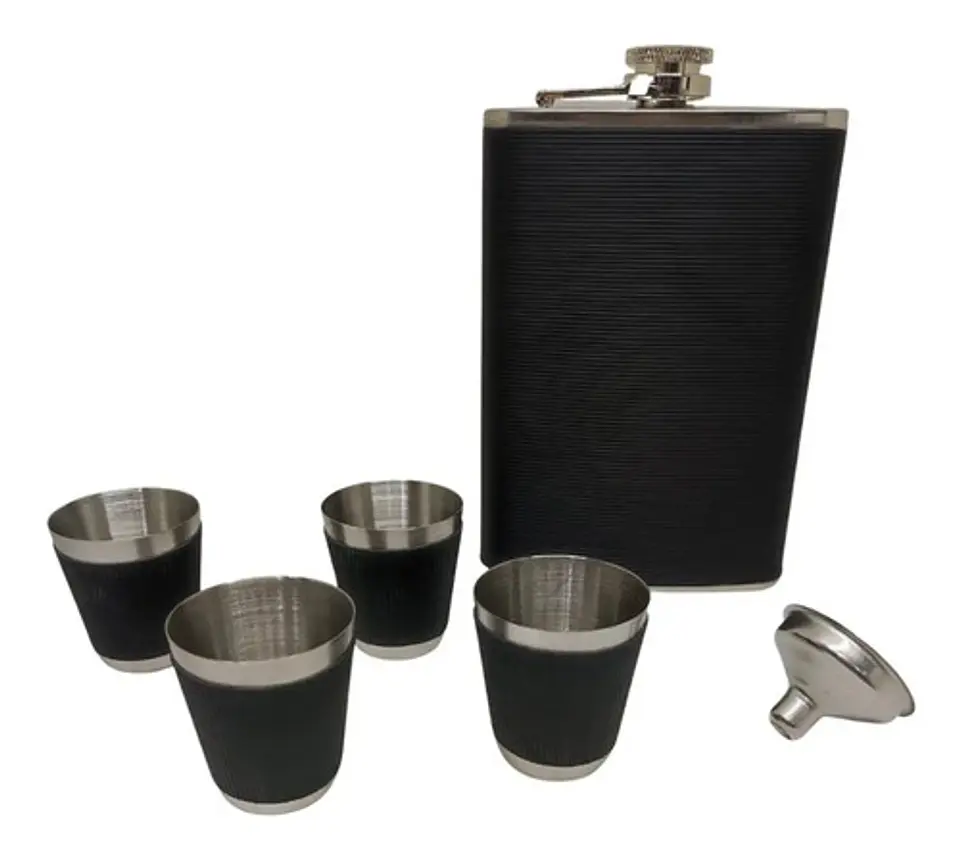 Wiskera Personal Licorera 9oz 4 Copas  Cocina Chef Vino Bar  3
